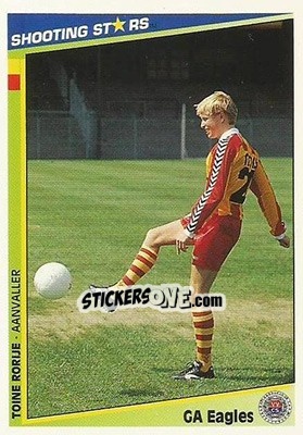 Sticker Rorije - Shooting Stars Holland 1992-1993 - Merlin