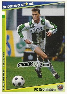 Sticker Boekweg - Shooting Stars Holland 1992-1993 - Merlin