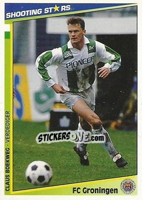 Sticker Boekweg - Shooting Stars Holland 1992-1993 n. 91 - Merlin
