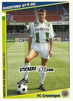 Sticker Van Duren - Shooting Stars Holland 1992-1993 n. 100 - Merlin