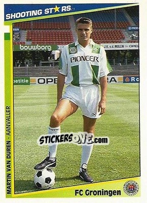 Cromo Van Duren - Shooting Stars Holland 1992-1993 - Merlin