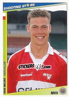 Sticker E. Meijer - Shooting Stars Holland 1992-1993 - Merlin