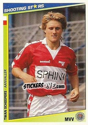 Sticker Scheepers - Shooting Stars Holland 1992-1993 - Merlin