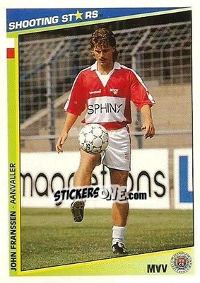 Sticker Franssen - Shooting Stars Holland 1992-1993 - Merlin