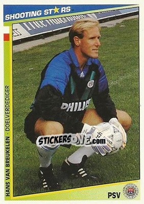 Sticker Van Breukelen - Shooting Stars Holland 1992-1993 - Merlin