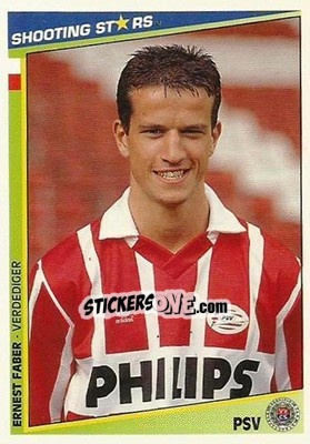 Sticker Faber - Shooting Stars Holland 1992-1993 n. 117 - Merlin