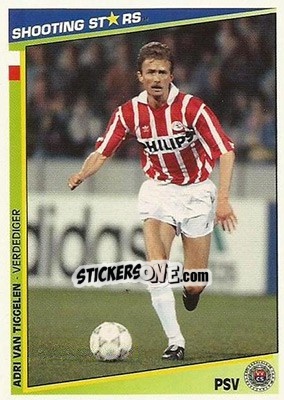 Sticker Van Tiggelen - Shooting Stars Holland 1992-1993 - Merlin