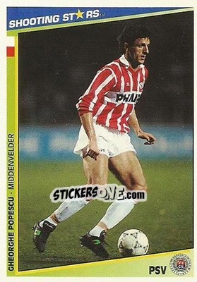 Sticker Popescu - Shooting Stars Holland 1992-1993 n. 126 - Merlin