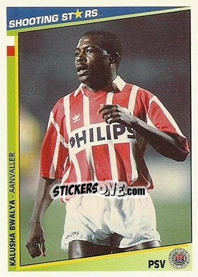 Sticker Bwalya - Shooting Stars Holland 1992-1993 - Merlin