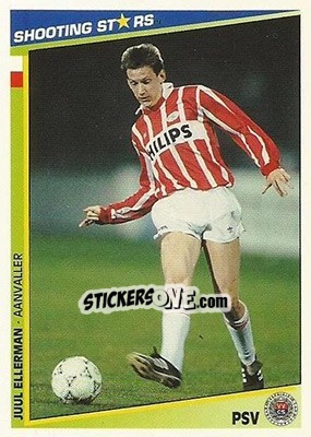 Sticker Ellerman - Shooting Stars Holland 1992-1993 - Merlin