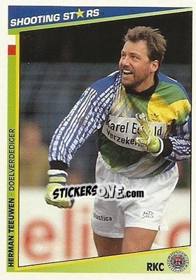 Sticker Teeuwen - Shooting Stars Holland 1992-1993 n. 134 - Merlin