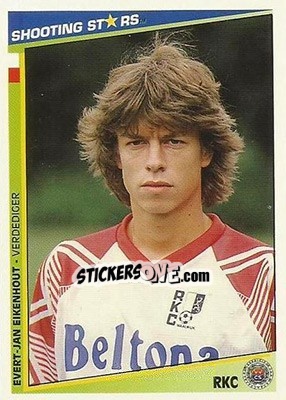 Sticker Eikenhout - Shooting Stars Holland 1992-1993 n. 143 - Merlin