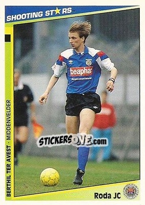 Sticker ter Avest - Shooting Stars Holland 1992-1993 - Merlin