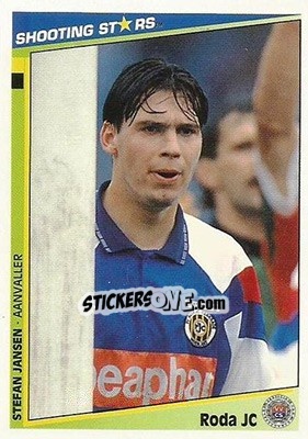 Sticker Jansen - Shooting Stars Holland 1992-1993 n. 158 - Merlin