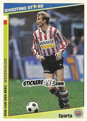 Cromo Van den Berg - Shooting Stars Holland 1992-1993 n. 165 - Merlin