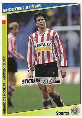 Sticker G. de Nooijer - Shooting Stars Holland 1992-1993 n. 166 - Merlin