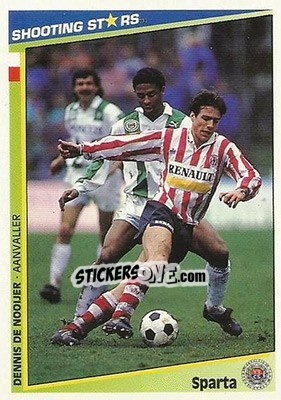 Cromo D. de Nooijer - Shooting Stars Holland 1992-1993 - Merlin