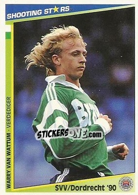 Sticker Van Wattum - Shooting Stars Holland 1992-1993 n. 178 - Merlin