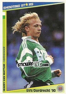 Figurina Van Wattum - Shooting Stars Holland 1992-1993 - Merlin