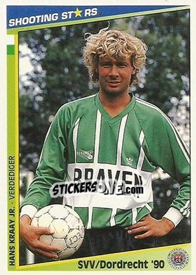 Sticker Kraay - Shooting Stars Holland 1992-1993 - Merlin