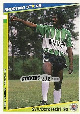 Sticker Simons - Shooting Stars Holland 1992-1993 n. 184 - Merlin