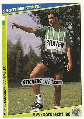 Sticker Langerak - Shooting Stars Holland 1992-1993 n. 185 - Merlin