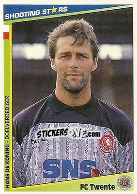 Sticker de Koning - Shooting Stars Holland 1992-1993 n. 186 - Merlin