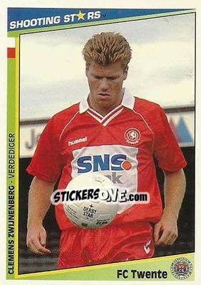 Sticker Zwijnenbeek - Shooting Stars Holland 1992-1993 - Merlin