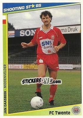 Sticker Gaasbeek - Shooting Stars Holland 1992-1993 - Merlin