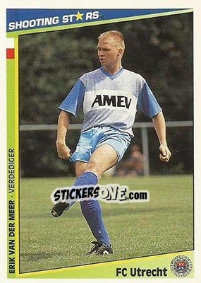 Sticker Van der Meer - Shooting Stars Holland 1992-1993 n. 204 - Merlin