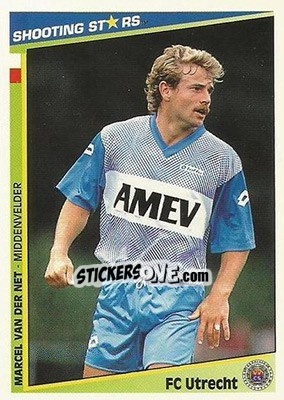 Sticker Van der Net - Shooting Stars Holland 1992-1993 - Merlin