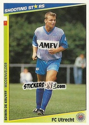 Sticker de Kruyff - Shooting Stars Holland 1992-1993 n. 212 - Merlin