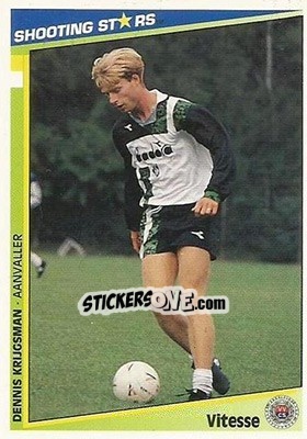 Sticker Krijgsman - Shooting Stars Holland 1992-1993 n. 226 - Merlin