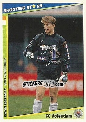 Sticker Zoetebier - Shooting Stars Holland 1992-1993 - Merlin