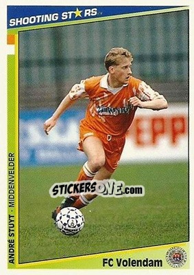 Sticker Stuyt - Shooting Stars Holland 1992-1993 - Merlin