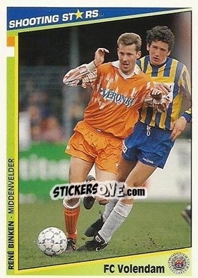 Sticker Binken - Shooting Stars Holland 1992-1993 - Merlin