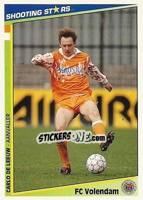 Sticker de Leeuw - Shooting Stars Holland 1992-1993 - Merlin