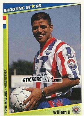 Cromo Mallien - Shooting Stars Holland 1992-1993 - Merlin