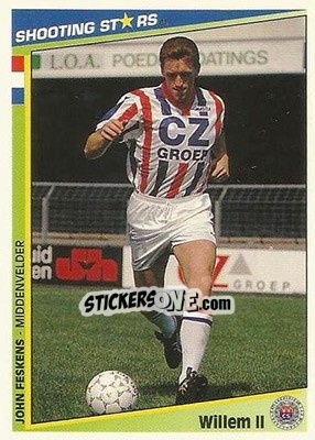 Sticker Feskens - Shooting Stars Holland 1992-1993 n. 246 - Merlin