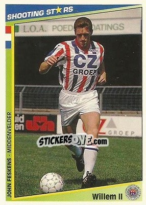 Sticker Feskens - Shooting Stars Holland 1992-1993 - Merlin