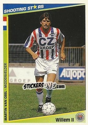 Sticker Van Geel - Shooting Stars Holland 1992-1993 - Merlin