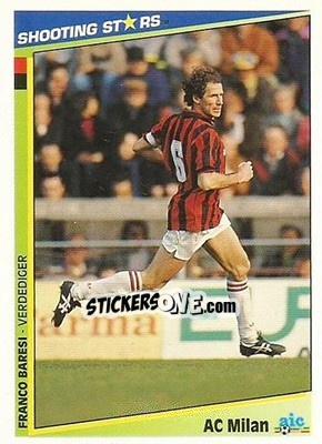 Cromo Baresi - Shooting Stars Holland 1992-1993 - Merlin