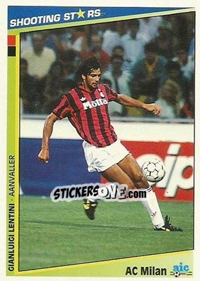 Sticker Lentini - Shooting Stars Holland 1992-1993 n. 256 - Merlin