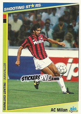 Cromo Lentini - Shooting Stars Holland 1992-1993 - Merlin