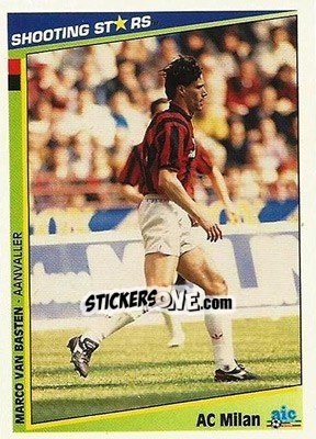 Sticker Van Basten - Shooting Stars Holland 1992-1993 - Merlin