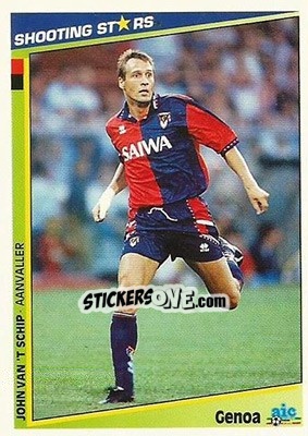 Sticker Van 't Schip - Shooting Stars Holland 1992-1993 - Merlin