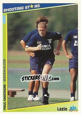 Sticker Gascoigne - Shooting Stars Holland 1992-1993 n. 263 - Merlin