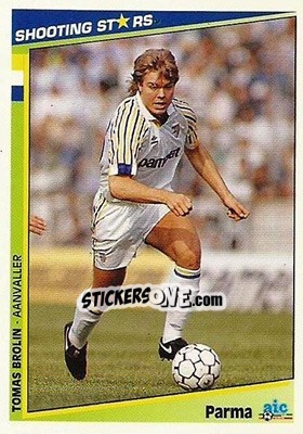 Figurina Brolin - Shooting Stars Holland 1992-1993 - Merlin