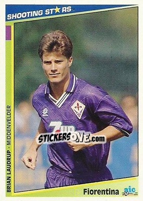 Sticker Laudrup - Shooting Stars Holland 1992-1993 n. 268 - Merlin