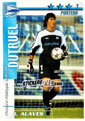 Sticker Dutruel - Futbol Match Total Liga 2002-2003 n. 2 - Magicboxint